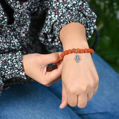 Eye Bohemian Rudraksha Beads Bracelet Pack of 2