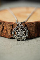 Shree Yantra with Hanuman Raksha Pendant with Chain