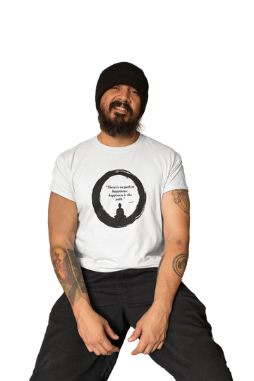 Buddha Quote Printed T-Shirt for Men โ Find Your Inner Peace