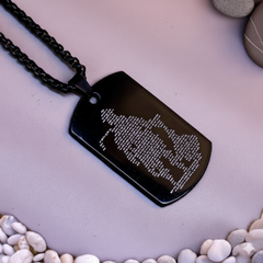 Hanuman Chalisha Pendant with Chain