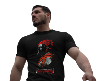 Chhatrapati Shivaji Maharaj Printed Premium T- Shirt for men