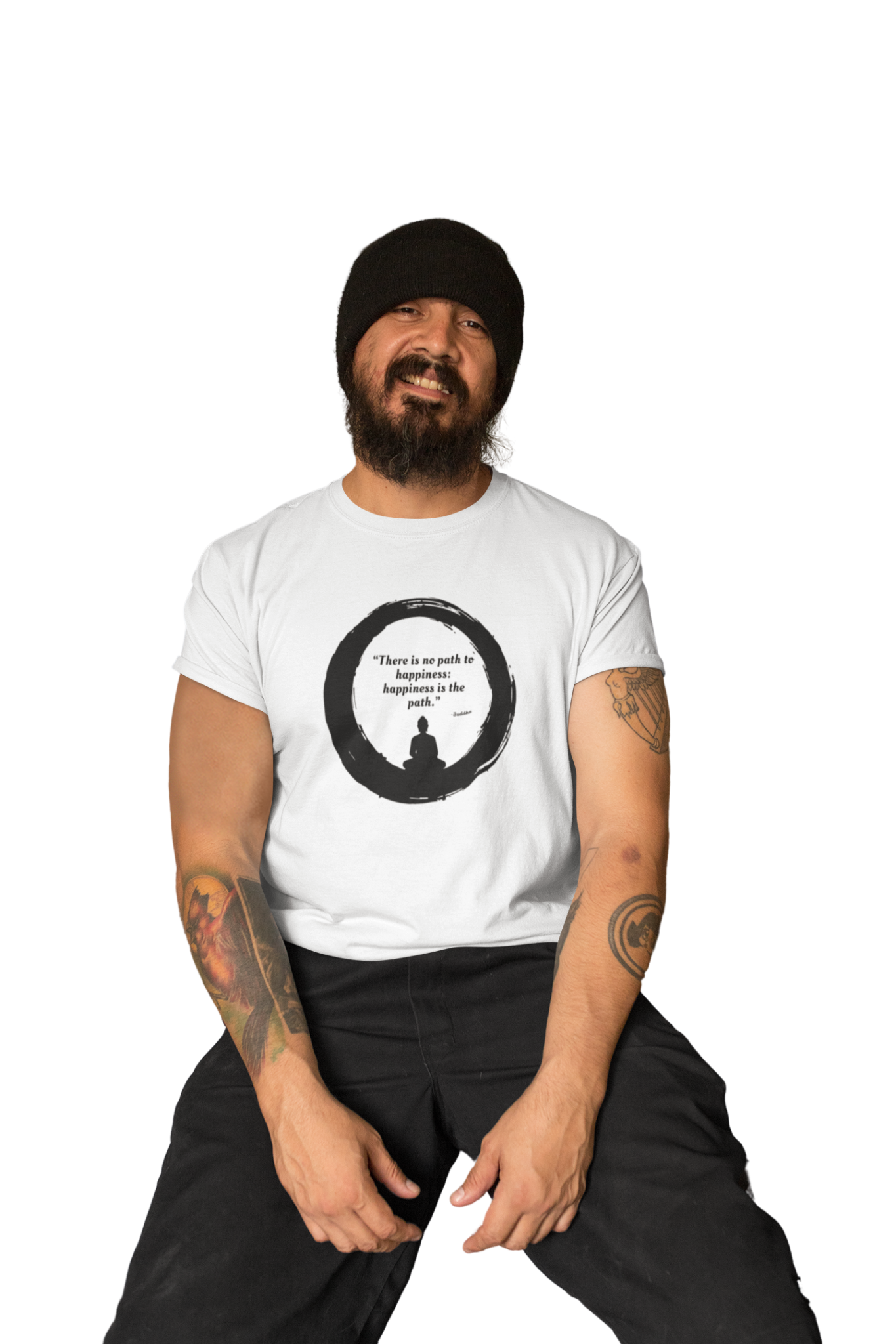 Buddha Quote Printed T-Shirt for Men – Find Your Inner Peace