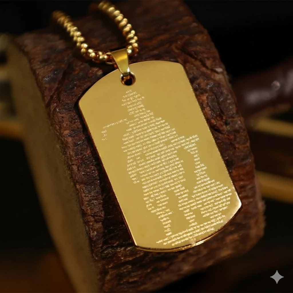 Hanuman Chalisha Pendant with Chain