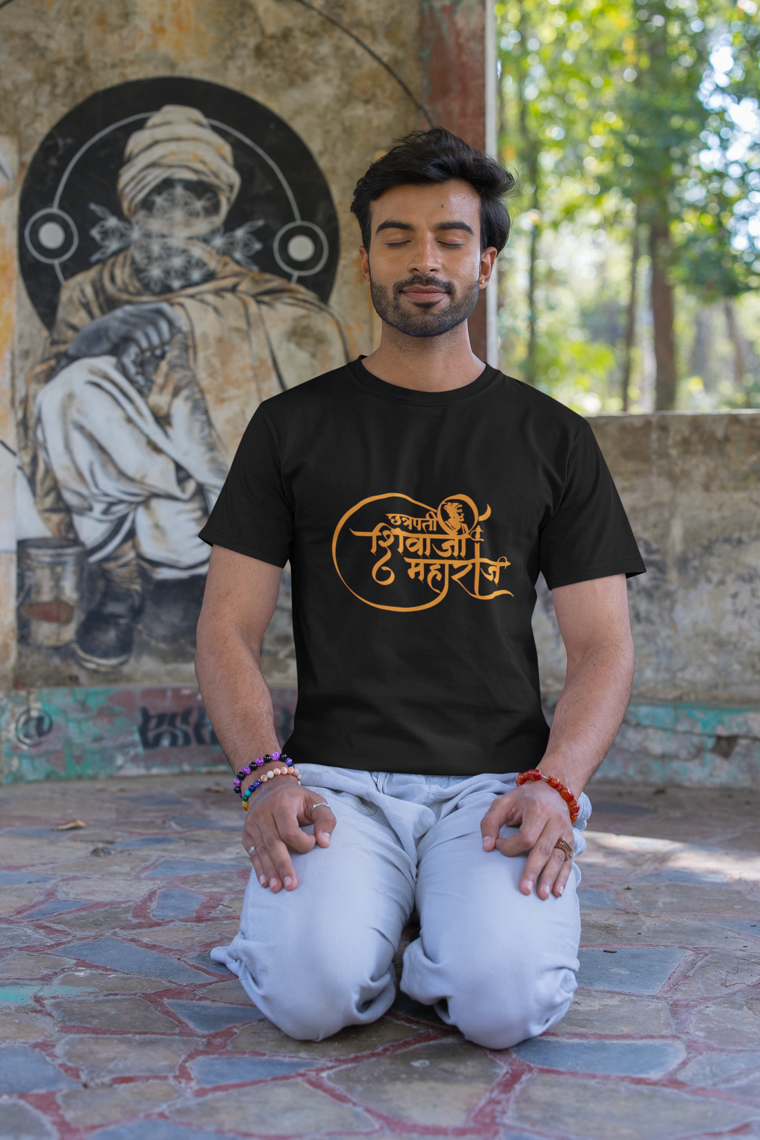 Chattarpati Shivaji Maharaj Printed t Shirt for Men