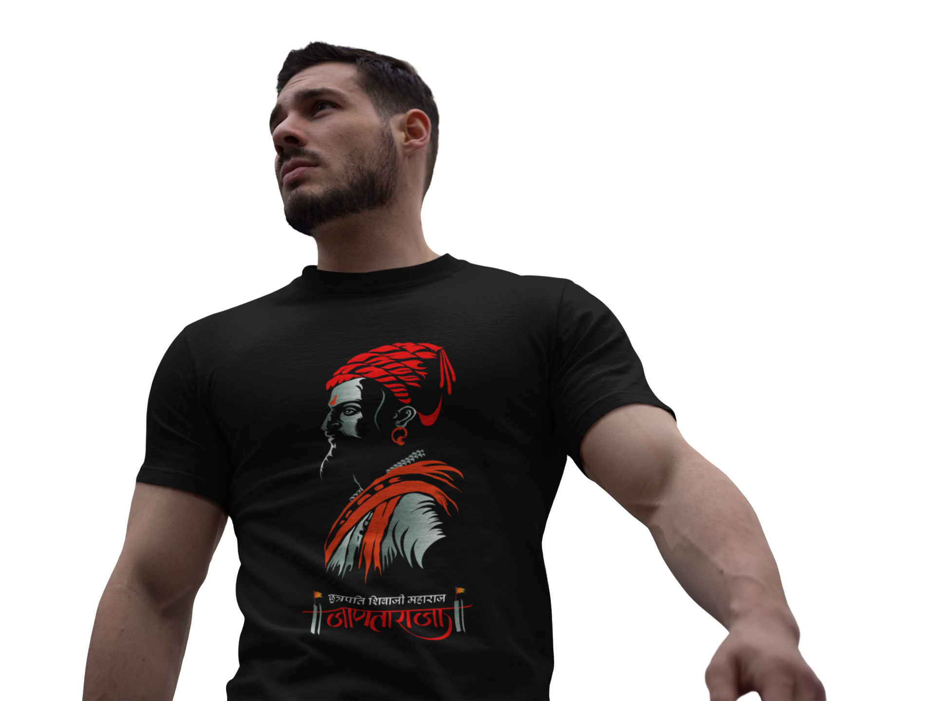 Chhatrapati Shivaji Maharaj Printed Premium T- Shirt for men